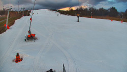 Sjezdovka skiareálu Hlubočky