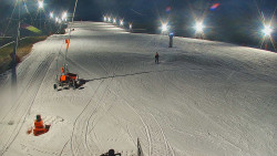 Sjezdovka skiareálu Hlubočky