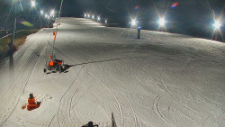 Sjezdovka skiareálu Hlubočky