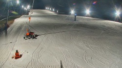 Sjezdovka skiareálu Hlubočky