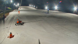 Sjezdovka skiareálu Hlubočky