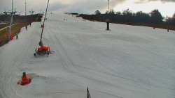 Sjezdovka skiareálu Hlubočky