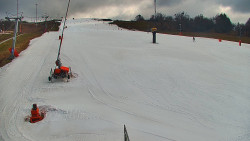 Sjezdovka skiareálu Hlubočky