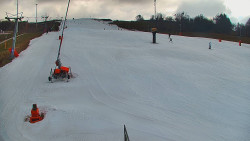 Sjezdovka skiareálu Hlubočky