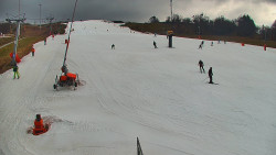 Sjezdovka skiareálu Hlubočky