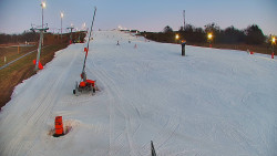 Sjezdovka skiareálu Hlubočky