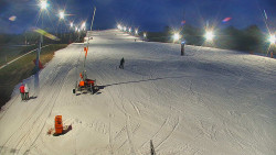 Sjezdovka skiareálu Hlubočky