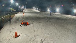 Sjezdovka skiareálu Hlubočky