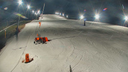 Sjezdovka skiareálu Hlubočky