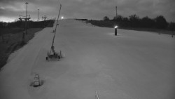 Sjezdovka skiareálu Hlubočky