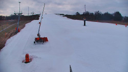 Sjezdovka skiareálu Hlubočky