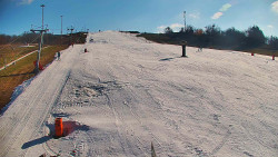 Sjezdovka skiareálu Hlubočky