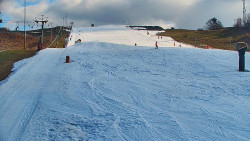 Sjezdovka skiareálu Hlubočky