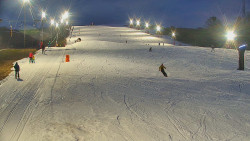 Sjezdovka skiareálu Hlubočky