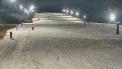 Sjezdovka skiareálu Hlubočky