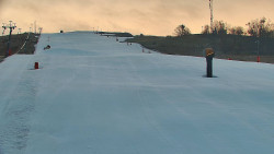 Sjezdovka skiareálu Hlubočky