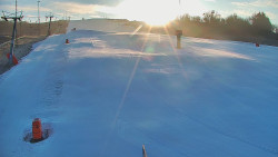 Sjezdovka skiareálu Hlubočky