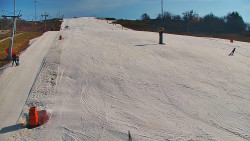 Sjezdovka skiareálu Hlubočky