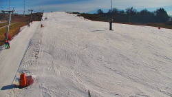 Sjezdovka skiareálu Hlubočky