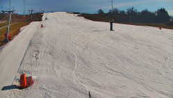 Sjezdovka skiareálu Hlubočky