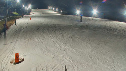 Sjezdovka skiareálu Hlubočky