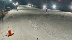 Sjezdovka skiareálu Hlubočky