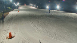 Sjezdovka skiareálu Hlubočky