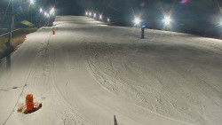 Sjezdovka skiareálu Hlubočky