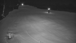 Sjezdovka skiareálu Hlubočky