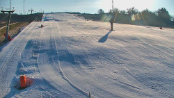 Sjezdovka skiareálu Hlubočky