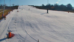 Sjezdovka skiareálu Hlubočky