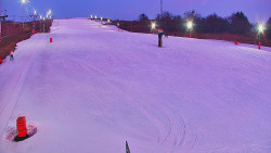 Sjezdovka skiareálu Hlubočky