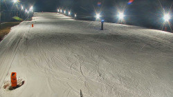 Sjezdovka skiareálu Hlubočky