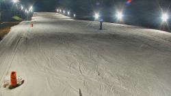 Sjezdovka skiareálu Hlubočky