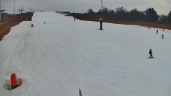 Sjezdovka skiareálu Hlubočky