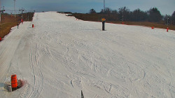 Sjezdovka skiareálu Hlubočky