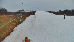 Sjezdovka skiareálu Hlubočky