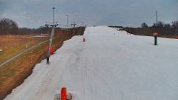 Sjezdovka skiareálu Hlubočky