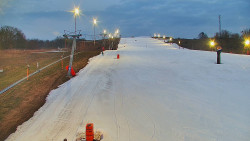 Sjezdovka skiareálu Hlubočky