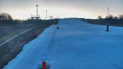 Sjezdovka skiareálu Hlubočky