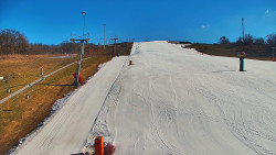 Sjezdovka skiareálu Hlubočky