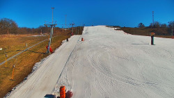 Sjezdovka skiareálu Hlubočky