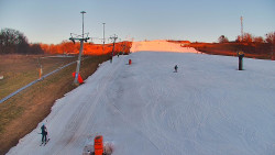 Sjezdovka skiareálu Hlubočky