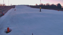 Sjezdovka skiareálu Hlubočky