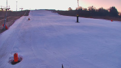 Sjezdovka skiareálu Hlubočky