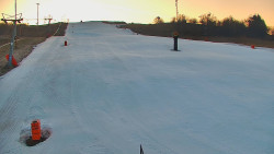 Sjezdovka skiareálu Hlubočky