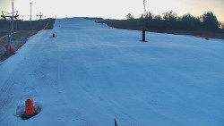 Sjezdovka skiareálu Hlubočky