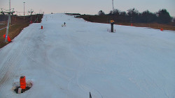 Sjezdovka skiareálu Hlubočky