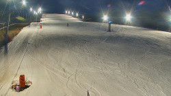 Sjezdovka skiareálu Hlubočky