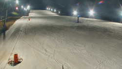 Sjezdovka skiareálu Hlubočky